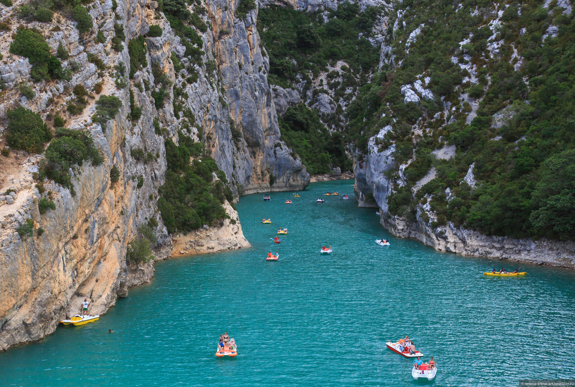 Pont du Galetas, Verdon Gorges, Aiguines
